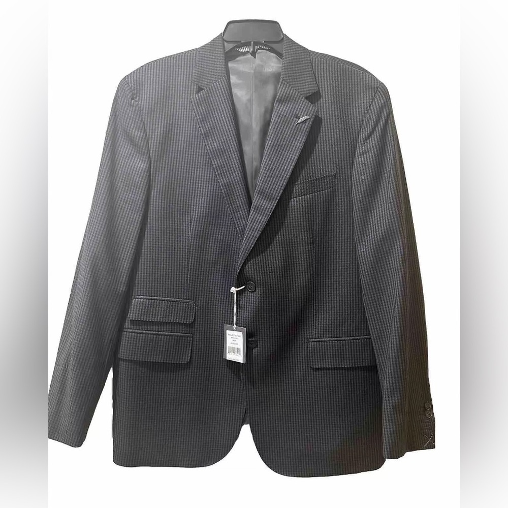 • Michael Bastian — Gray and White Suit & Paints •